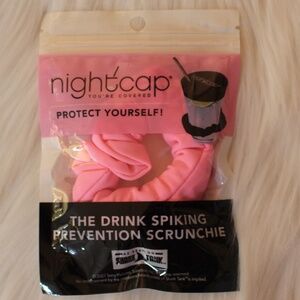 Nightcap, You're covered Protect Yourself Drink Spiking Prevention Scrunchie